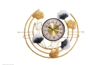 Iron Wall Clock latest designs with best quality and lowest price range so that everyone can feel luxirious at cheap prices. - Free Size, Metal, Decorative Wall Clock, Pack of1